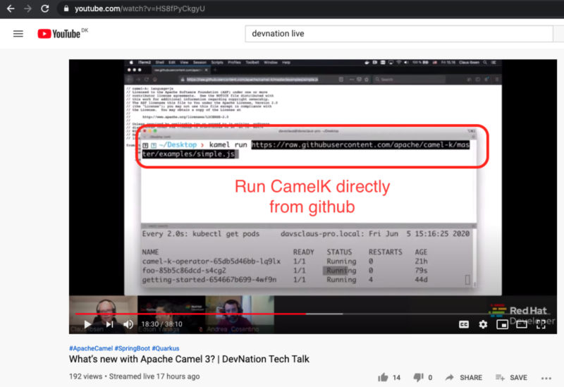 Featured image for What's new with Apache Camel 3 webinar